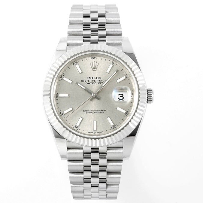 Rolex EWE Factory Datejust 41mm Men Watch, 3235 Automatic Movement, 904L Steel