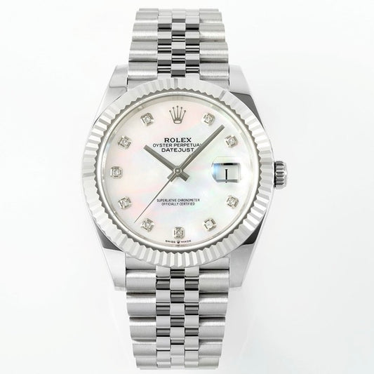 Rolex EWE Factory Datejust 41mm Men Watch, 3235 Automatic Movement, 904L Steel