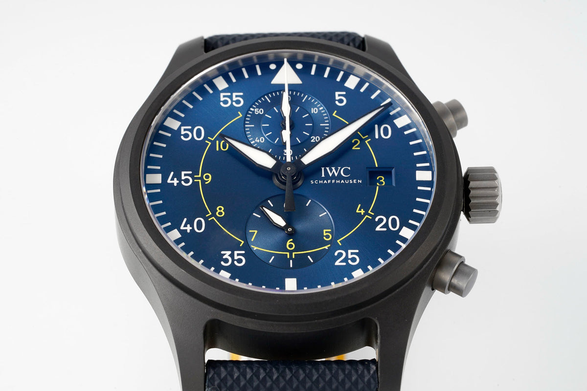 IWC Da Vinci Chronograph Watch 42mm | Modified Cal.89361 Integrated Movement Full Working Functions