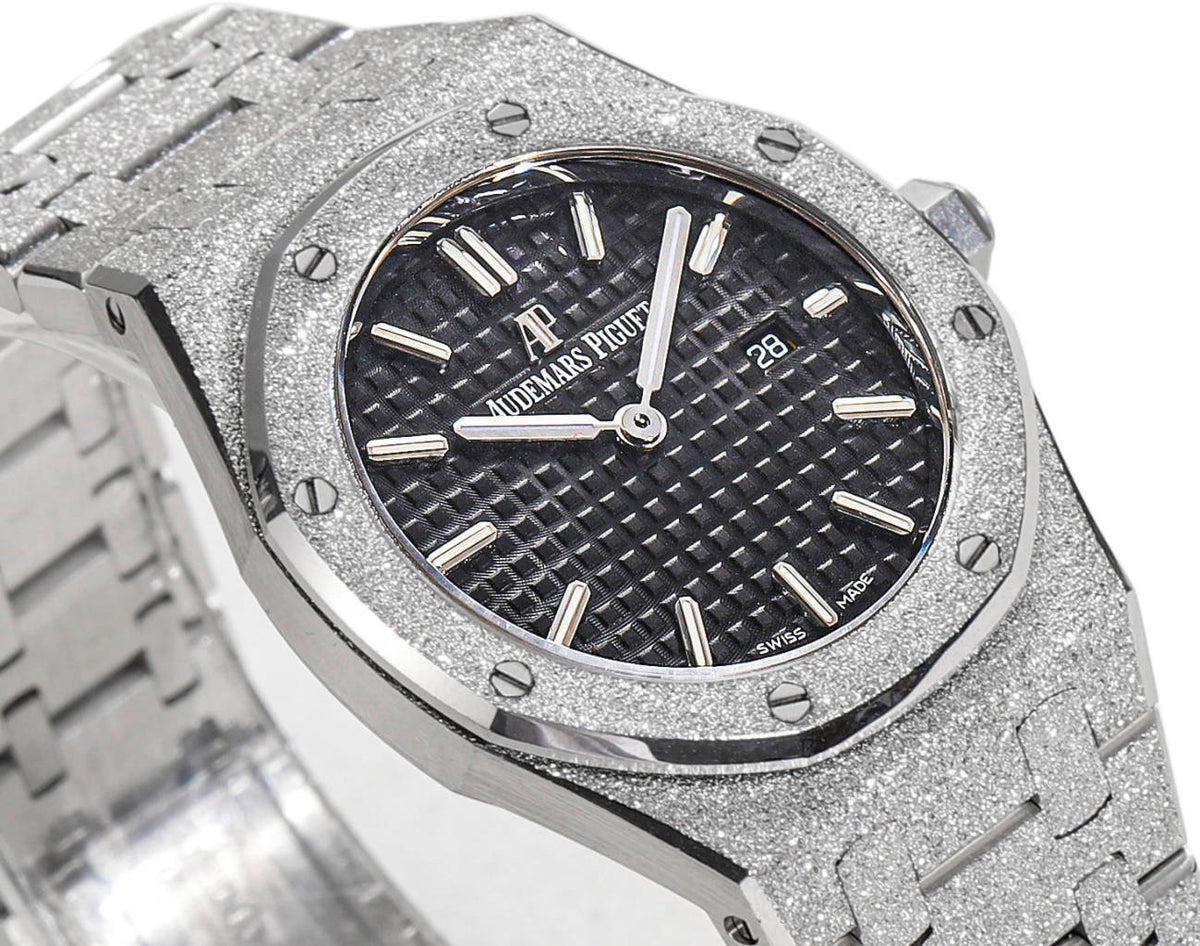 Audemars Piguet Royal Oak 33mm Frosted Gold Quartz Ladies Watch