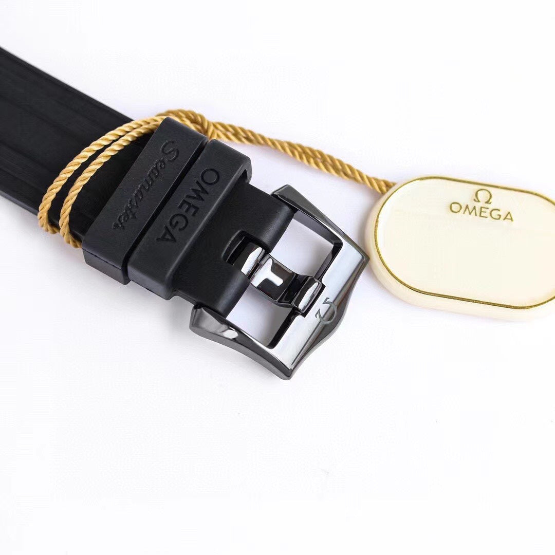 Omega Seamaster 300m Super Clone Watch | 43.5mm Full Black Zirconia Ceramic Case
