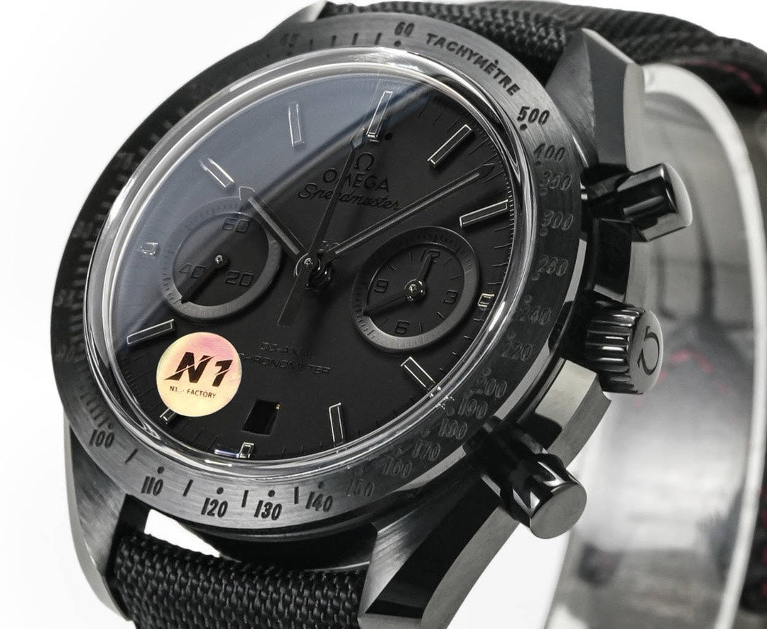 Omega Speedmaster Dark Side of the Moon Full Ceramic Chronograph | N1 Factory Cal.9300 Automatic Watch 44.25mm