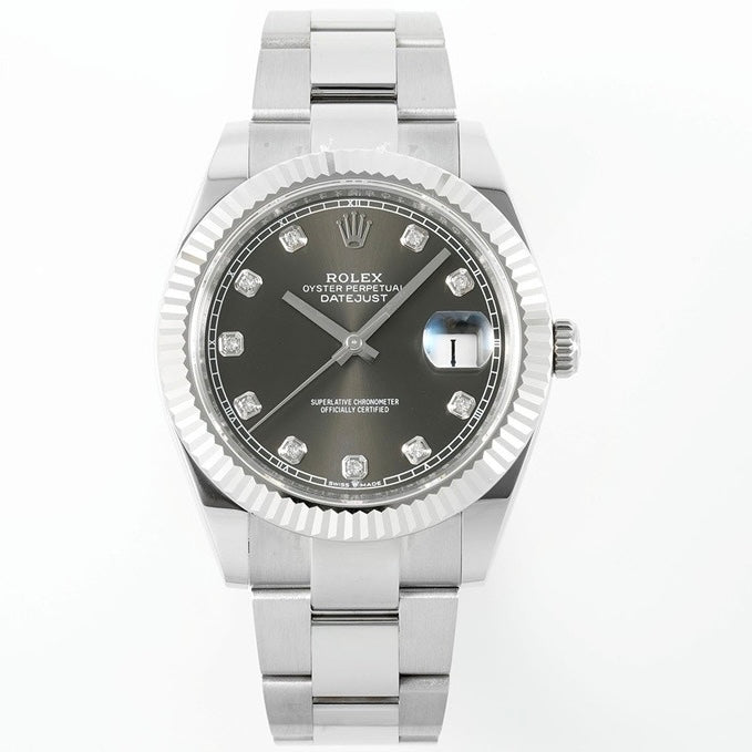 Rolex EWE Factory Datejust 41mm Men Watch, 3235 Automatic Movement, 904L Steel