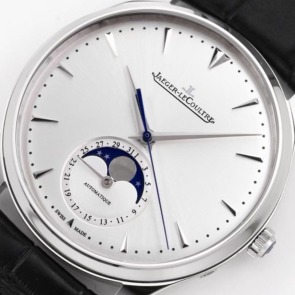 Jaeger-LeCoultre Master Ultra Thin Moon Automatic Watch, Multiple Dial & Case Color Options