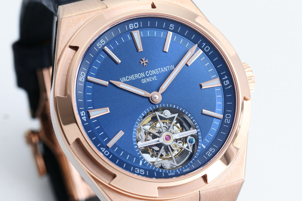Vacheron Constantin Overseas Tourbillon 42.5mm Blue Dial Automatic Watch