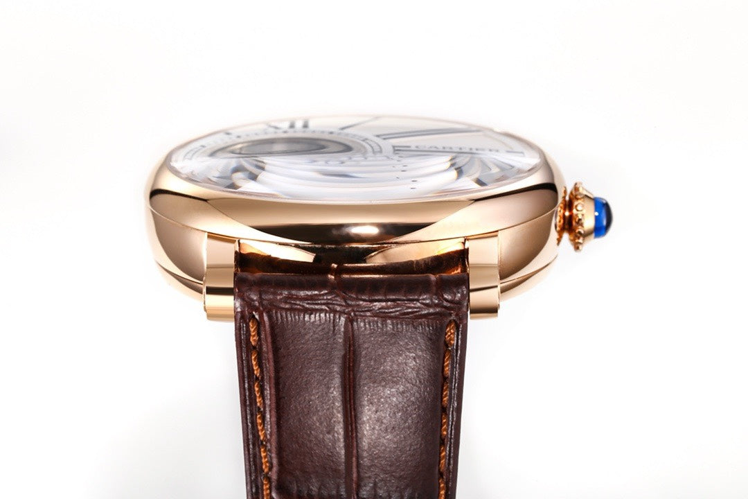 Cartier Rotonde de Cartier Mysterious Watch, Floating Hands Design, 42.5mm, MC 9981 Manual & Automatic Integrated Movement