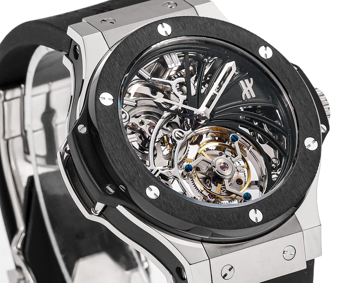 Hublot Big Bang V4 Upgraded True Tourbillon Watch 1:1 Super Clone
