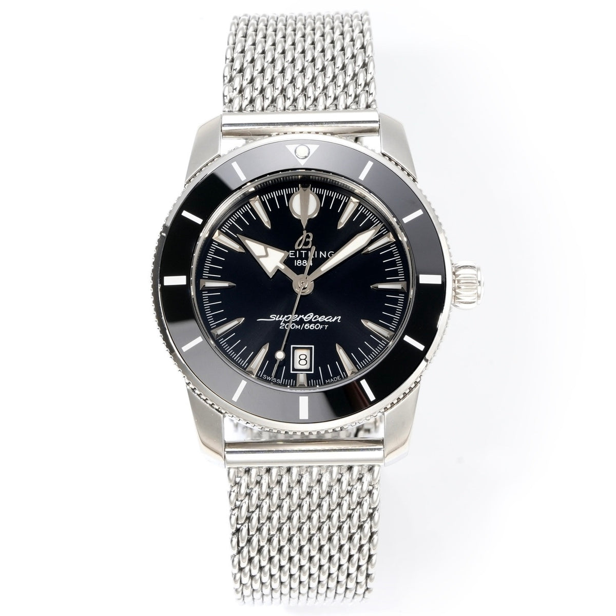 Breitling Superocean Heritage B31 Automatic Watch 42mm | BLS Factory Super Clone, Ceramic Bezel