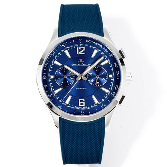 Jaeger-LeCoultre Polaris Chronograph Automatic Watch 42mm Rubber Strap