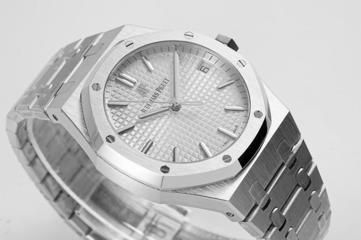 Audemars Piguet Royal Oak 15500 41mm Automatic Watch Modified Cal.4302 Movement