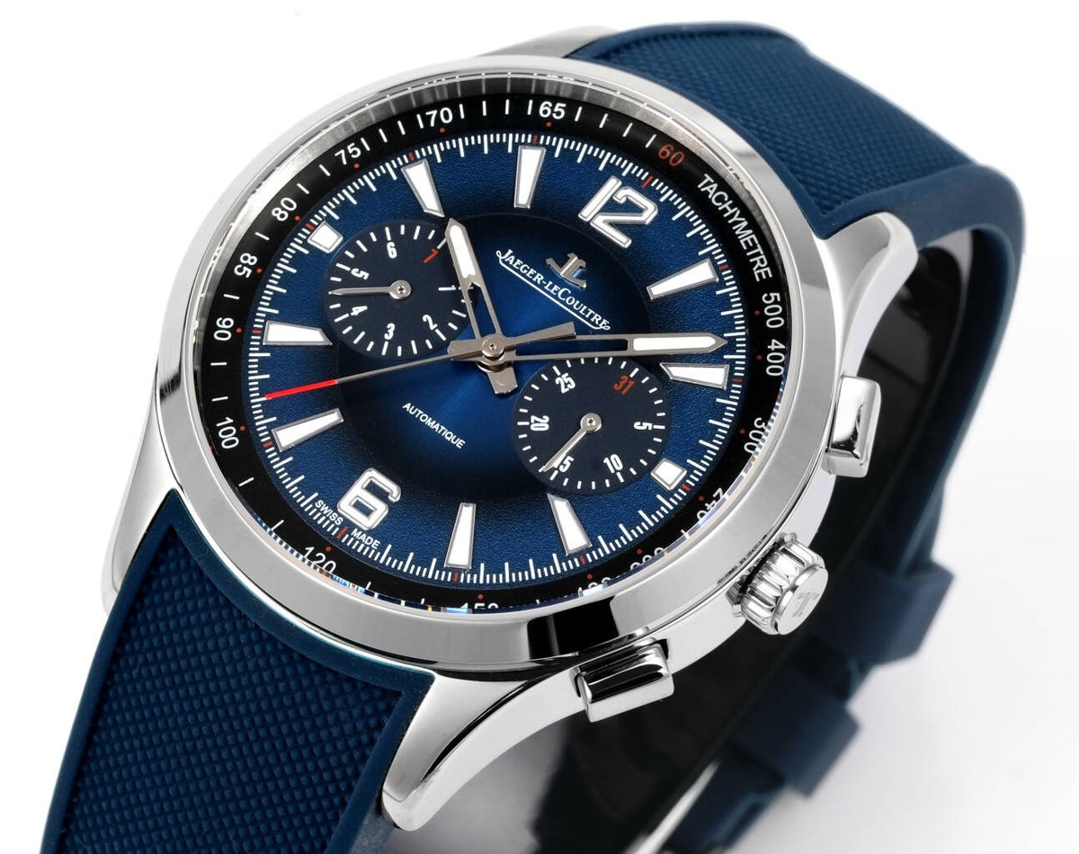 Jaeger-LeCoultre Polaris Chronograph Automatic Watch 42mm Rubber Strap