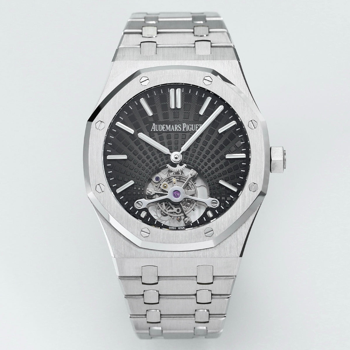 Audemars Piguet Royal Oak Tourbillon 41mm Evolutive Tapisserie Dial Automatic Watch
