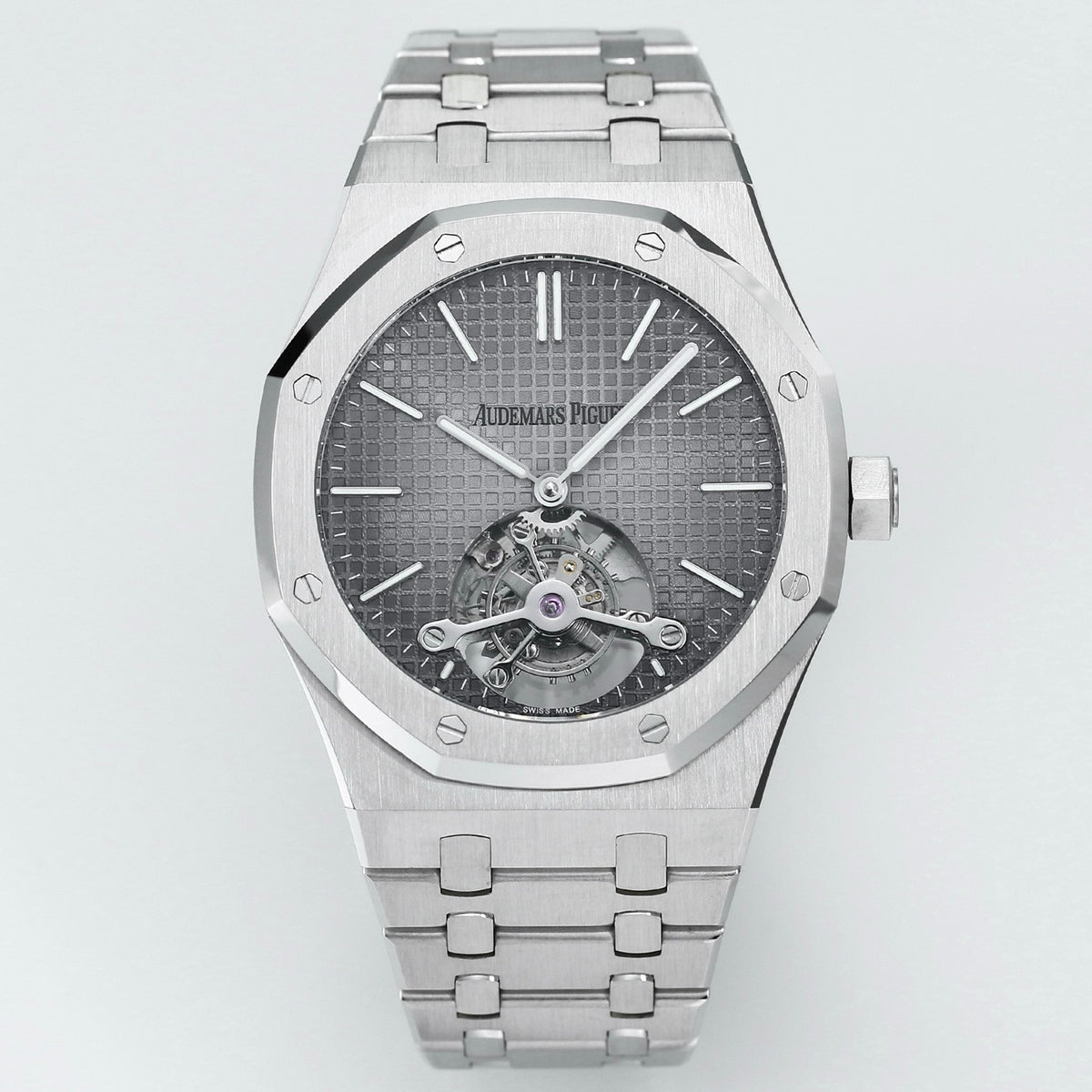 Audemars Piguet Royal Oak Tourbillon 41mm Evolutive Tapisserie Dial Automatic Watch