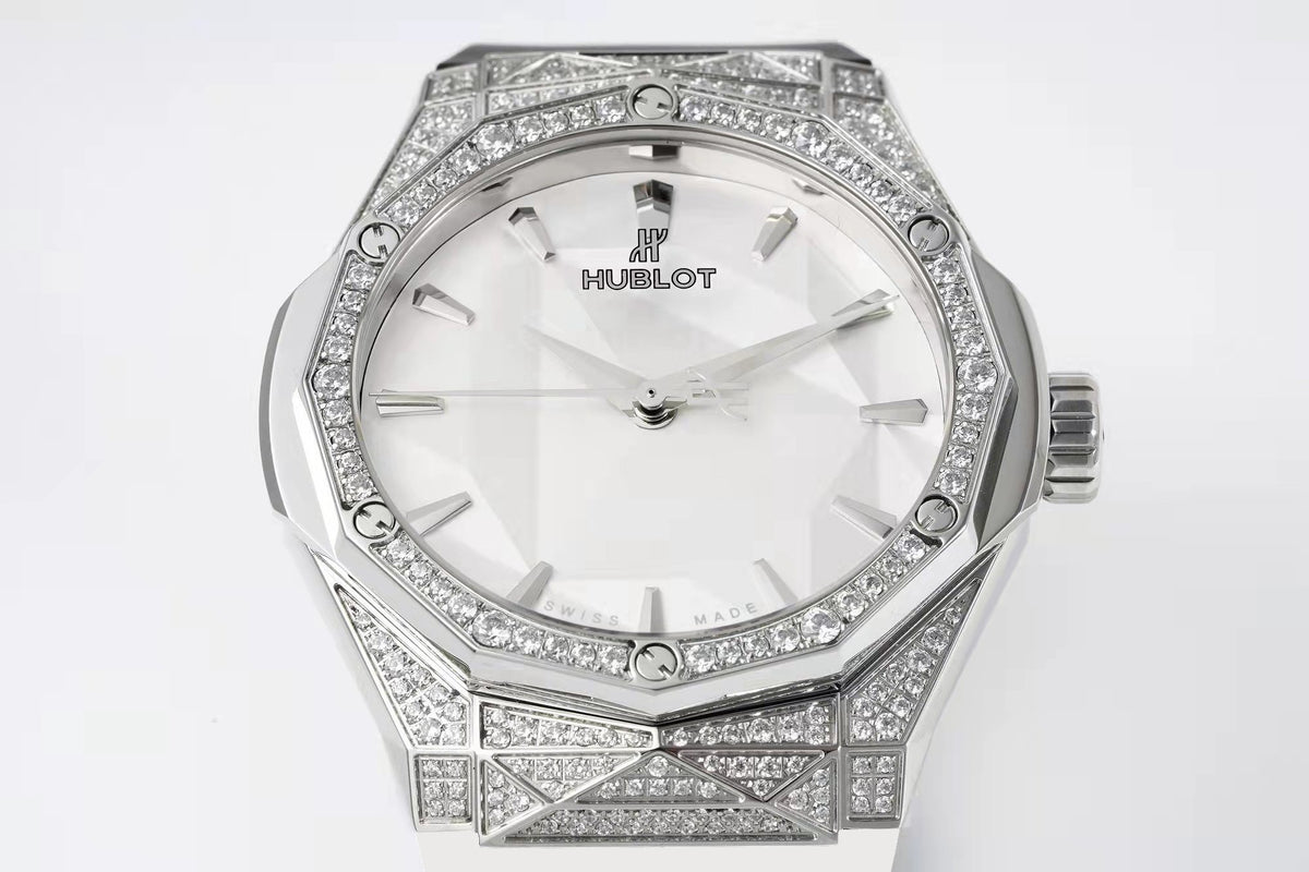 Hublot x Richard Orlinski Co-branded Watch APS Top Replica, 40mm Faceted Polygon Case