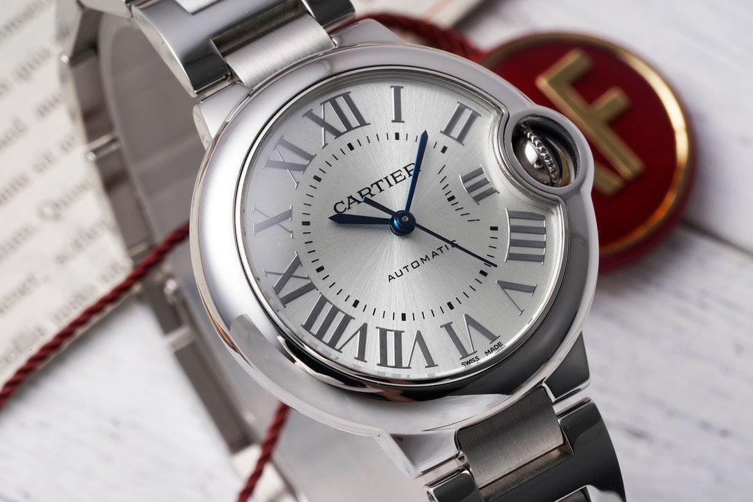 Cartier Ballon Bleu AF Upgraded 33mm Women Automatic Wristwatch
