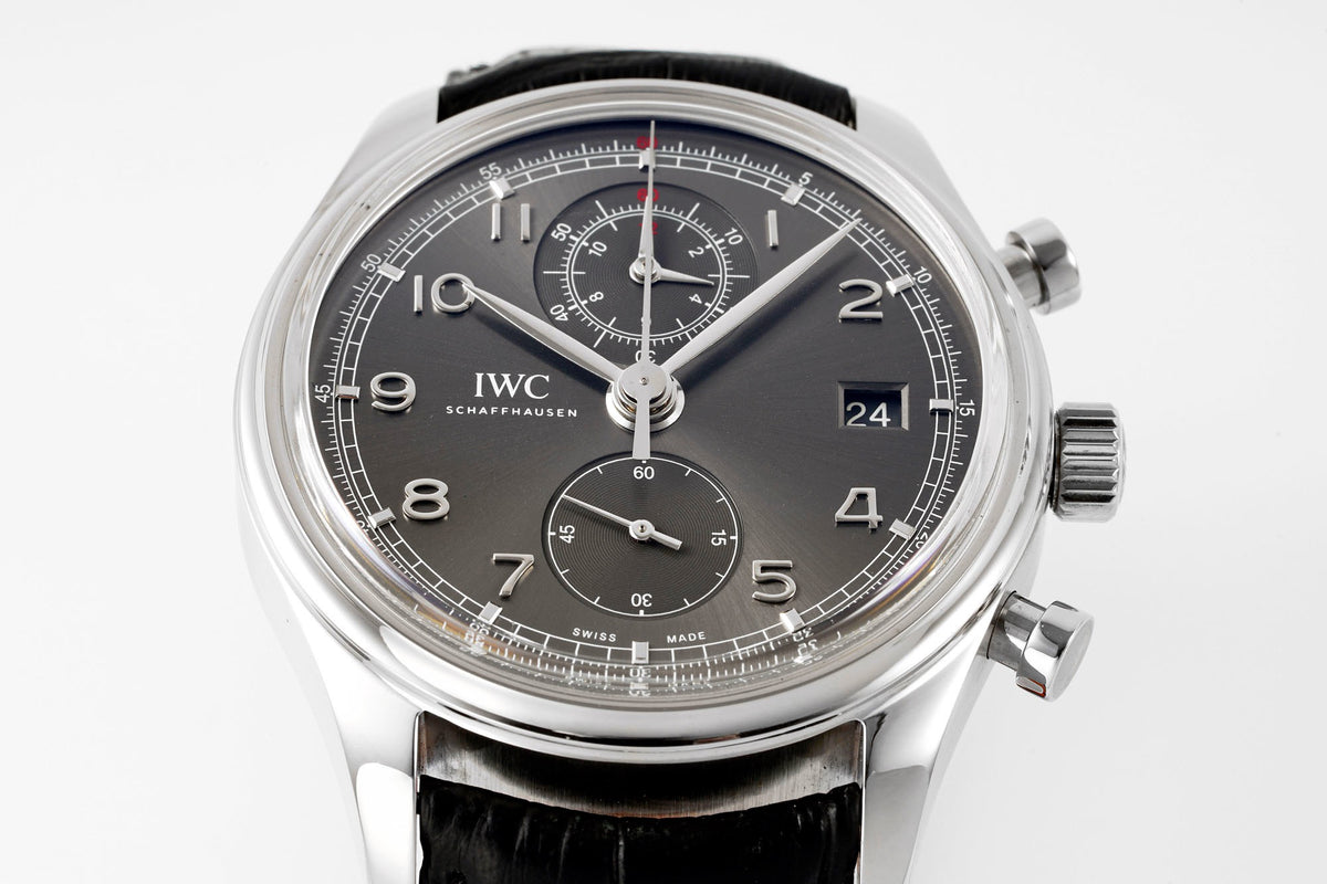 IWC Da Vinci Chronograph Watch 42mm | Modified Cal.89361 Integrated Movement Full Working Functions