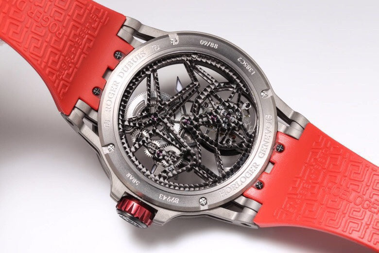 Roger Dubuis Titanium Skeleton Tourbillon Watch