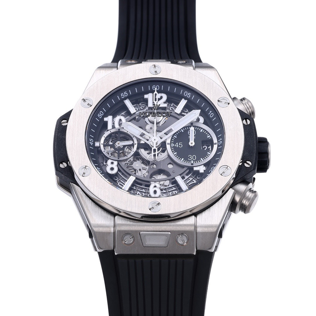 Hublot Big Bang Automatic Chronograph Watch 42mm Titanium Rubber Strap
