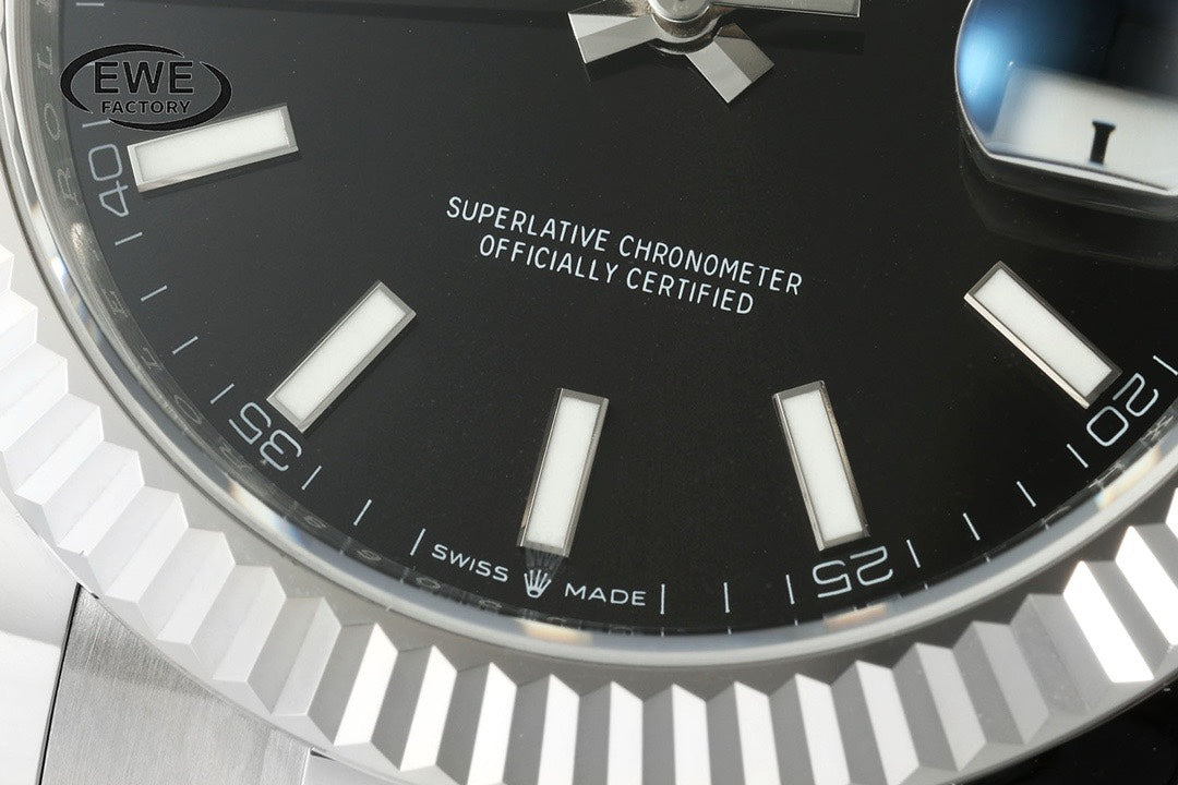 Rolex EWE Factory Datejust 41mm Men Watch, 3235 Automatic Movement, 904L Steel