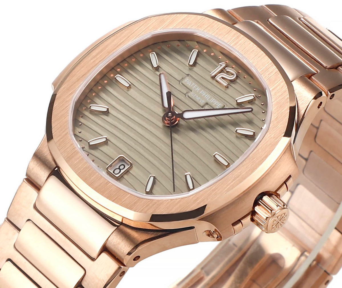 Patek Philippe Nautilus 7118 Ladies Watch 35mm| Custom Cal.324SC