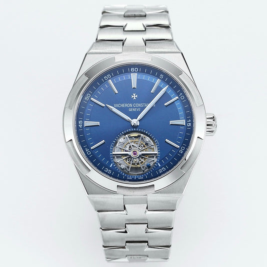 Vacheron Constantin Overseas Tourbillon 42.5mm Blue Dial Automatic Watch