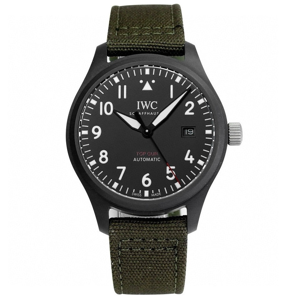 IWC Pilot’s Watch Automatic 41 Black Aces | XR Factory Full Ceramic Luminous Dial Watch