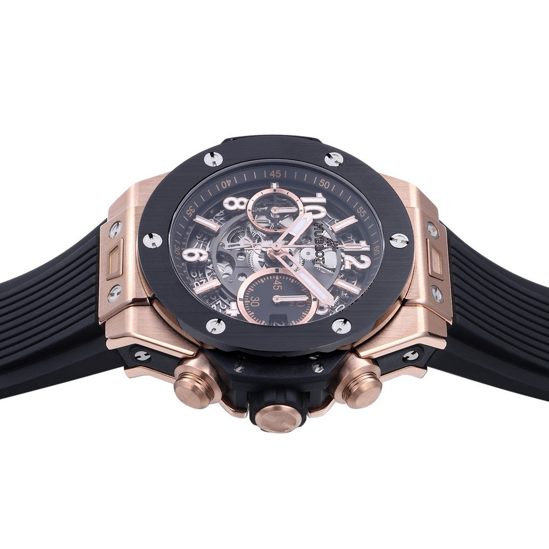 Hublot Big Bang Automatic Chronograph Watch 42mm Titanium Rubber Strap