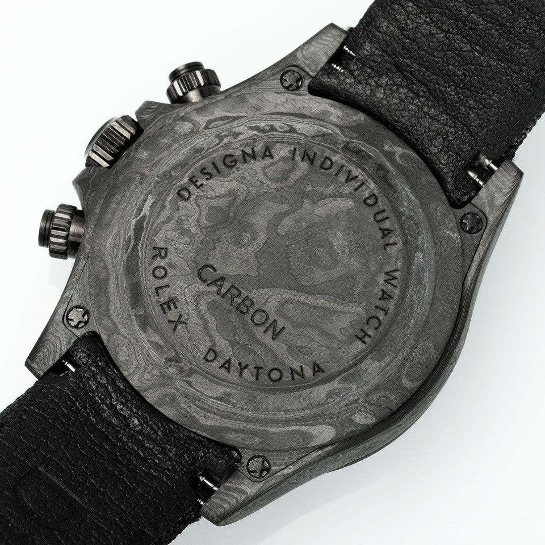 Rolex Diw Carbon Skeleton Chronograph