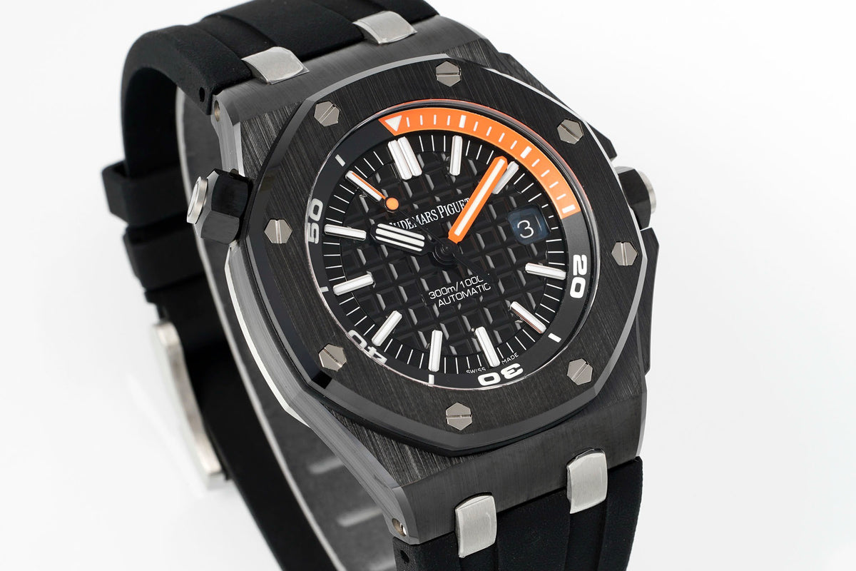 Audemars Piguet Royal Oak Offshore 15707CE Black Ceramic Diver Watch
