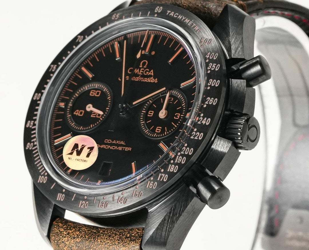 Omega Speedmaster Dark Side of the Moon Full Ceramic Chronograph | N1 Factory Cal.9300 Automatic Watch 44.25mm
