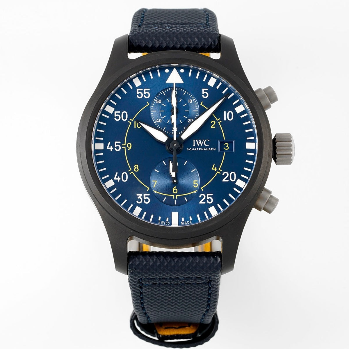 IWC Da Vinci Chronograph Watch 42mm | Modified Cal.89361 Integrated Movement Full Working Functions