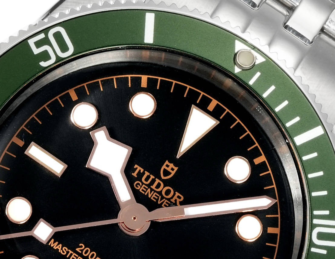 Tudor Black Bay GMT Automatic Diver Watch 41mm, Domed Sapphire Crystal, Rivet Stainless Steel Bracelet, Multiple Ceramic Bezel Color Options