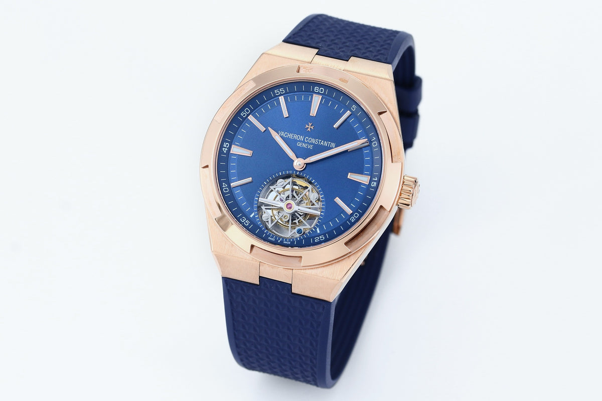 Vacheron Constantin Overseas Tourbillon 42.5mm Blue Dial Automatic Watch