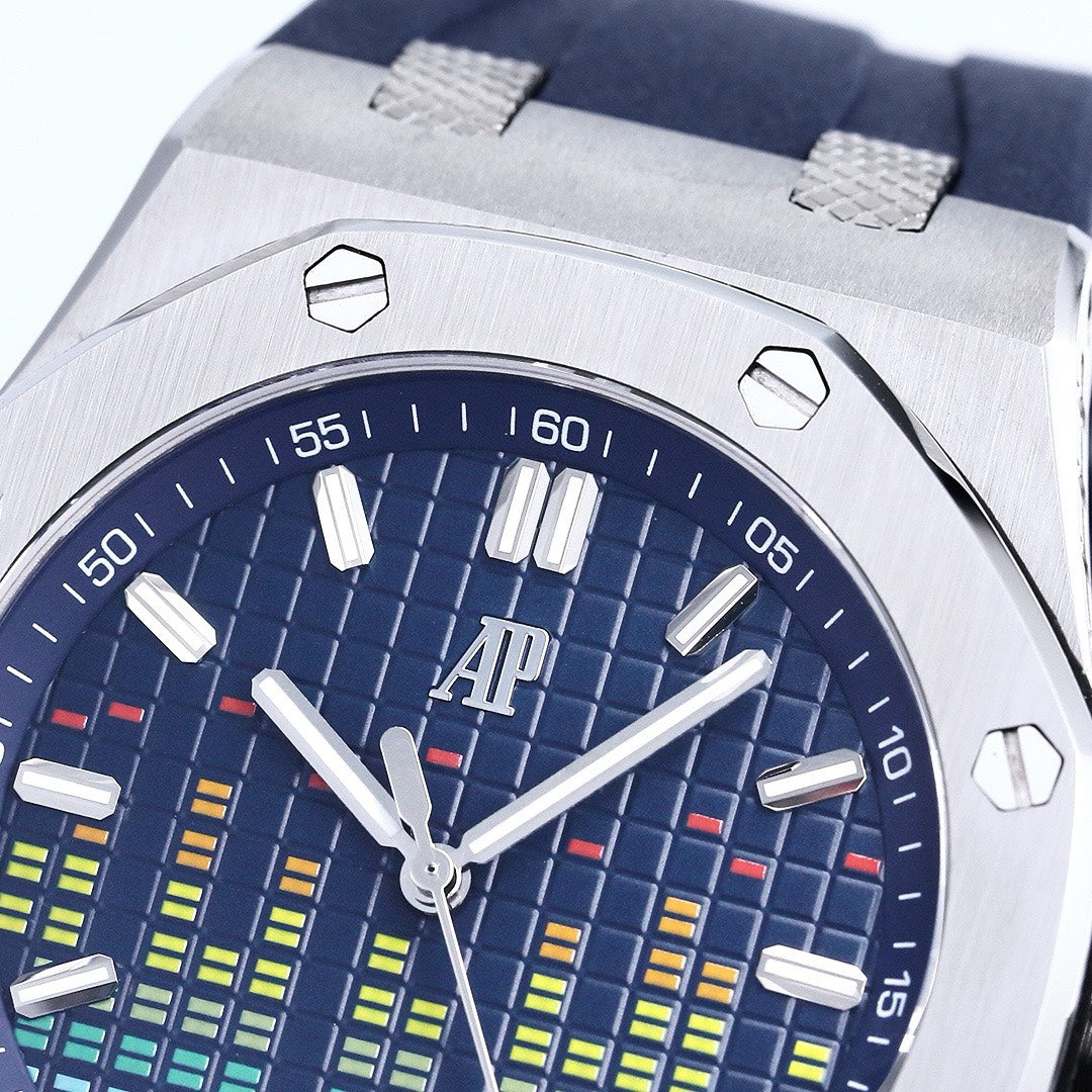 Audemars Piguet Royal Oak 15600 Music Edition Watch, ZF Factory, 44mm, CAL.4309 Movement