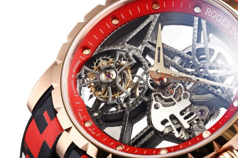 Roger Dubuis RDDBEX0938 Skeleton Tourbillon Watch