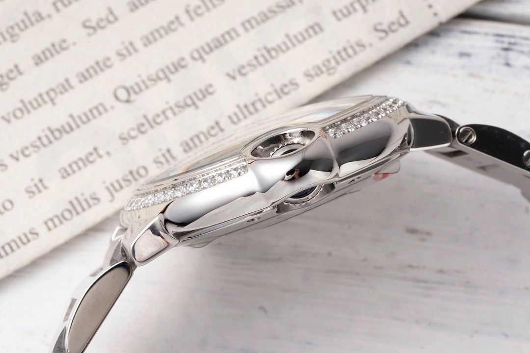 Cartier Ballon Bleu AF Upgraded 33mm Women Automatic Wristwatch