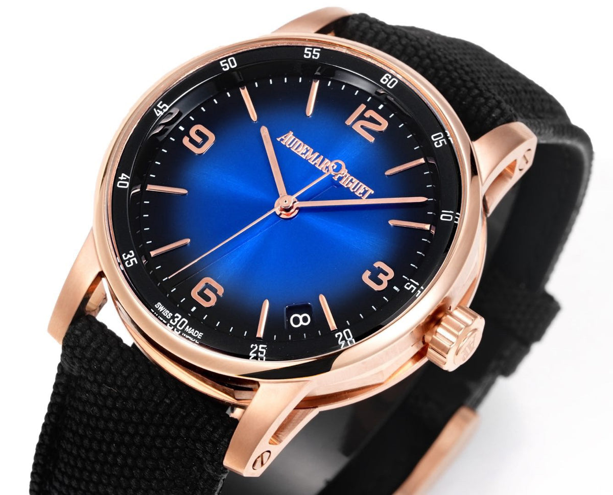 Audemars Piguet Royal Oak APK Factory CODE15210 CODE11.59 Blue Dial Automatic Watch