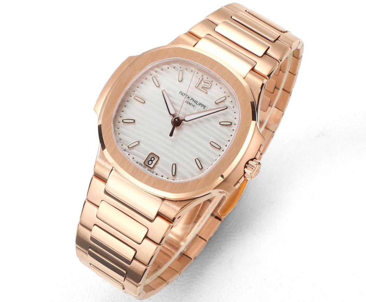 Patek Philippe Nautilus 7118 Ladies Watch 35mm| Custom Cal.324SC