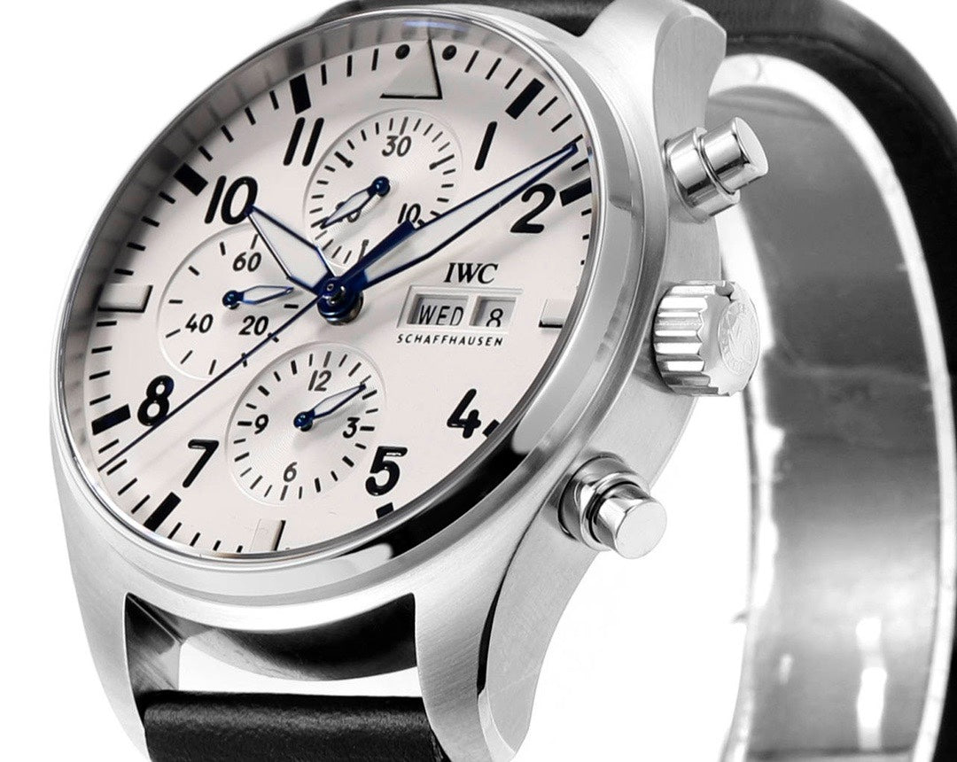 IWC Portuguese Chronograph Watch, New Men's Wristwatch for Business & Daily Wear