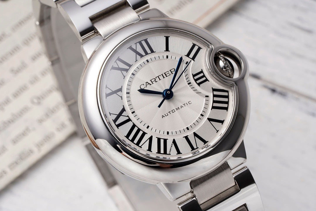Cartier Ballon Bleu AF Upgraded 33mm Women Automatic Wristwatch