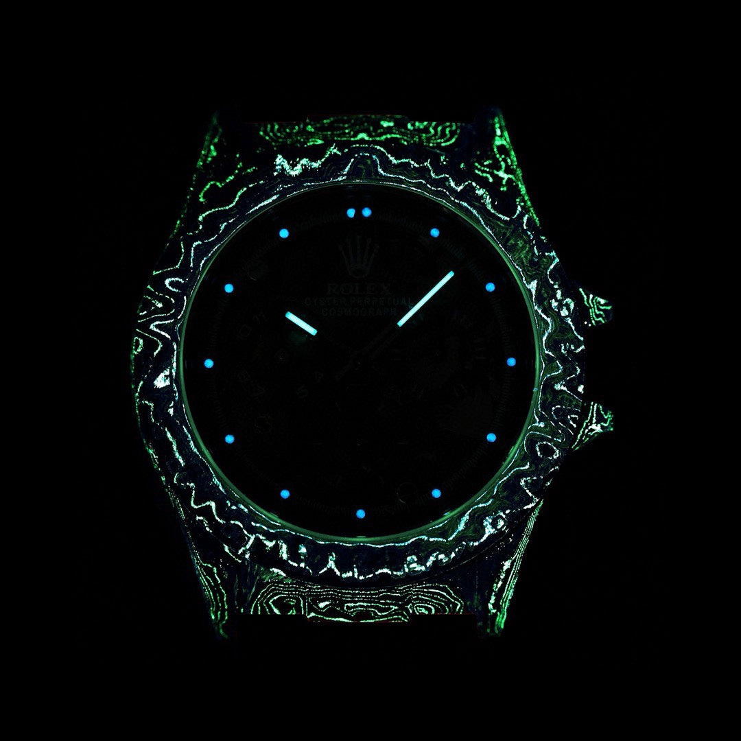 Rolex Diw Carbon Skeleton Chronograph