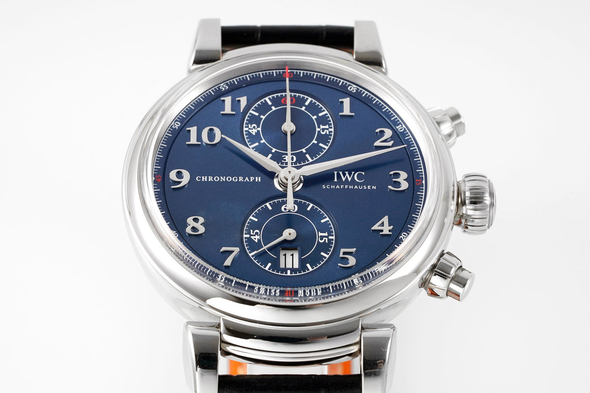 IWC Da Vinci Chronograph Watch 42mm | Modified Cal.89361 Integrated Movement Full Working Functions