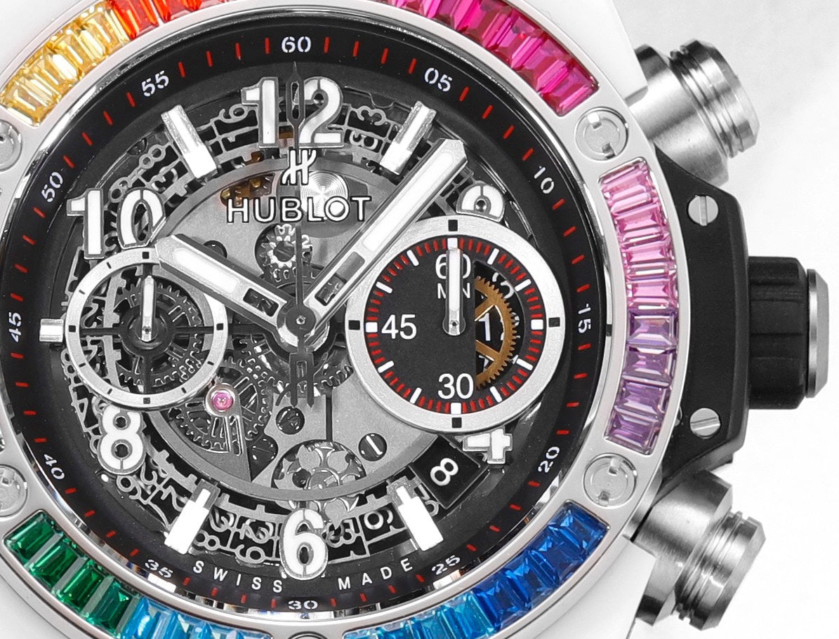 Hublot Big Bang Unico Color‑Ceramic Chronograph Watch 45mm