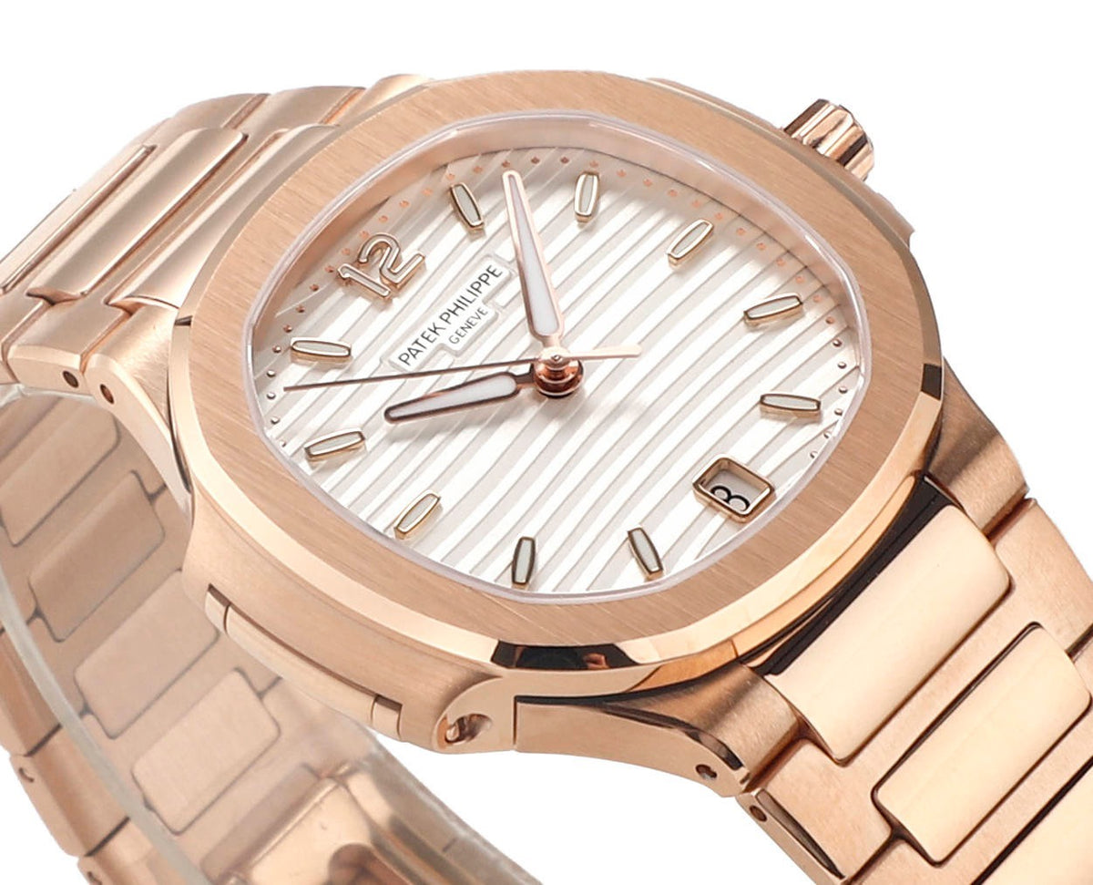 Patek Philippe Nautilus 7118 Ladies Watch 35mm| Custom Cal.324SC