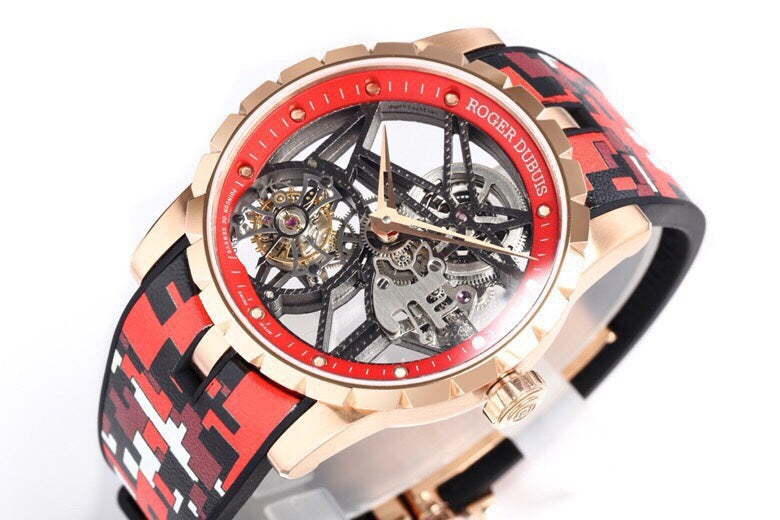 Roger Dubuis RDDBEX0938 Skeleton Tourbillon Watch