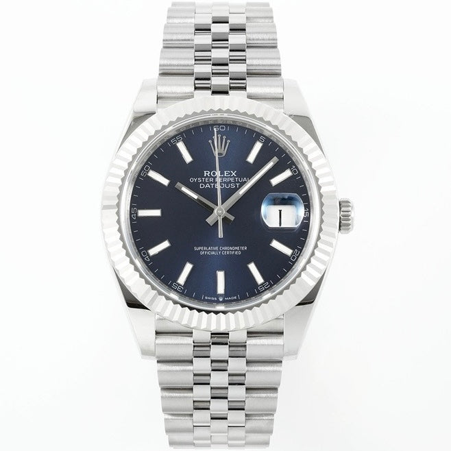 Rolex EWE Factory Datejust 41mm Men Watch, 3235 Automatic Movement, 904L Steel