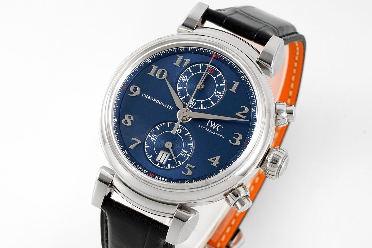 IWC Da Vinci Chronograph Watch 42mm | Modified Cal.89361 Integrated Movement Full Working Functions