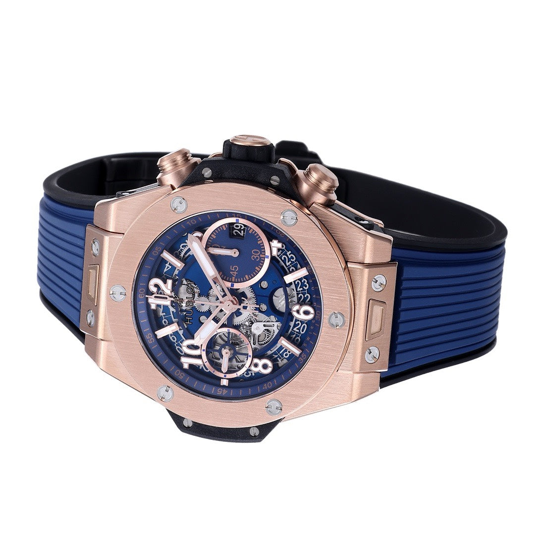 Hublot Big Bang Automatic Chronograph Watch 42mm Titanium Rubber Strap