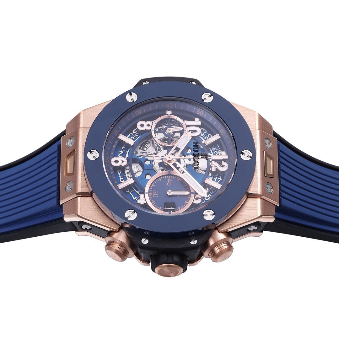 Hublot Big Bang Automatic Chronograph Watch 42mm Titanium Rubber Strap