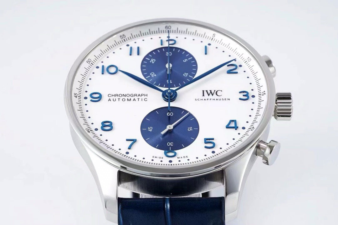 IWC Portugieser Chronograph Watch 41mm | Modified Cal.69355 Movement
